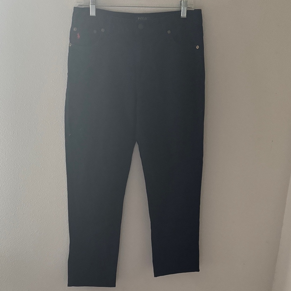 POLO Ralph Lauren dark blue five pocket cotton pants teens Sz 20 style 323510841